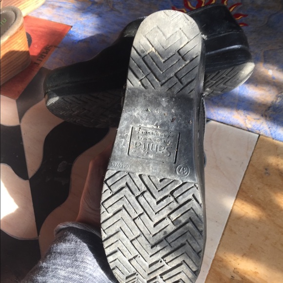 Sanita black clogs - Picture 4 of 4